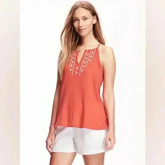 Old navy orange geo  Print - Picture 1 of 6